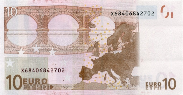 P 9X European Union 10 Euro Year 2002 (Trichet)